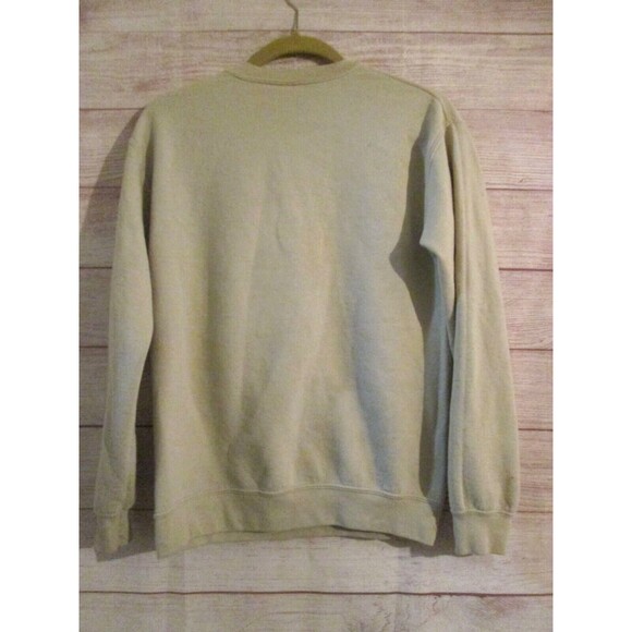 HARVARD University Sweatshirt Size Small Women Tan College Logo Long Sleeve - Picture 3 of 3